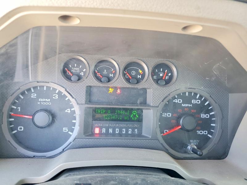 2008 Ford F-550 super duty VIN 1FDAF57RX8EE22310 COPART salvage auction — SIDE, Ky - Certificate Of Title (P), sold $7,500 on 2026-07-30 (photo 9)