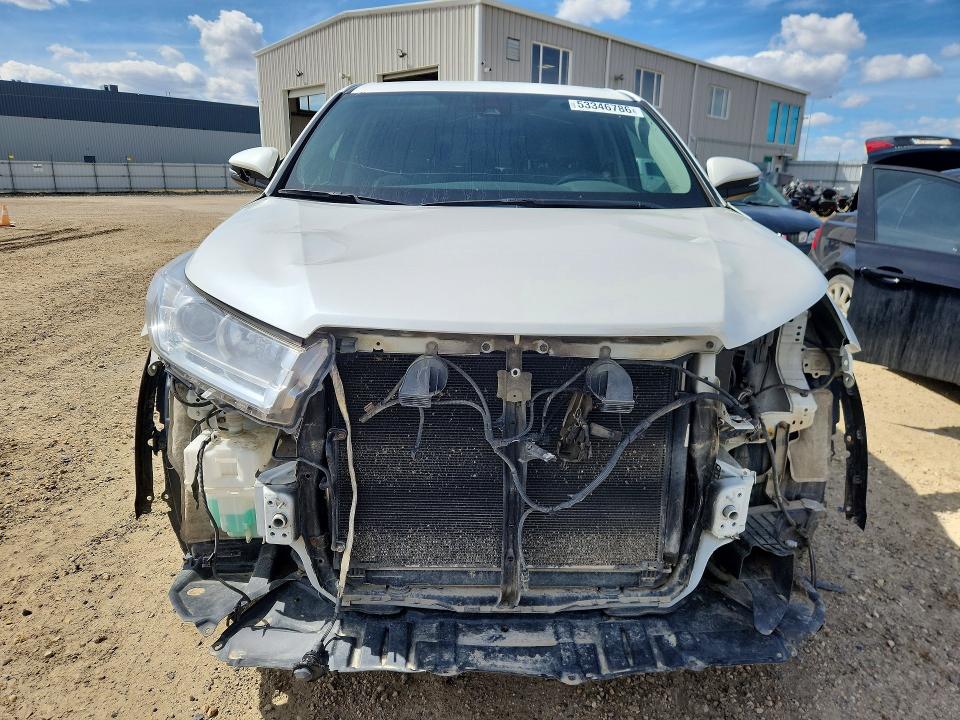 2017 Toyota VIN 5TDBZRFHXHS419188 COPART salvage auction — FRONT END, AB - BOS - SALVAGE, sold $7,200 on 2026-07-02 (photo 5)