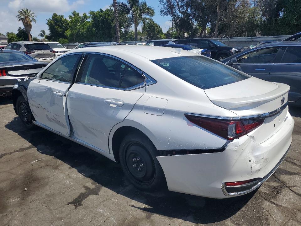 2025 Lexus Es 300h VIN 58ADA1C10SU075287 COPART salvage auction — ALL OVER, Ca - Certificate Of Title, sold $15,400 on 2026-07-02 (photo 2)
