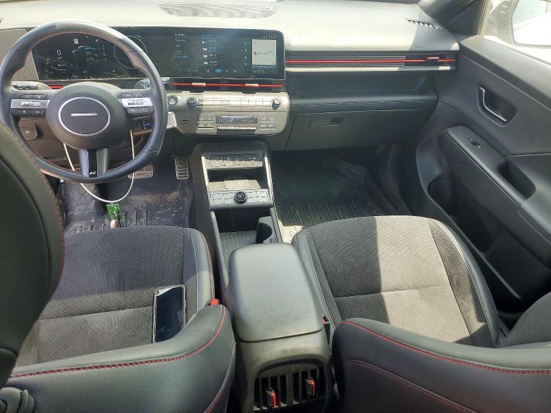 2024 Hyundai Kona VIN KM8HACA33RU155606 COPART salvage auction — REAR END, Ks - Cert Of Title-Salvage, sold $8,100 on 2026-07-14 (photo 8)