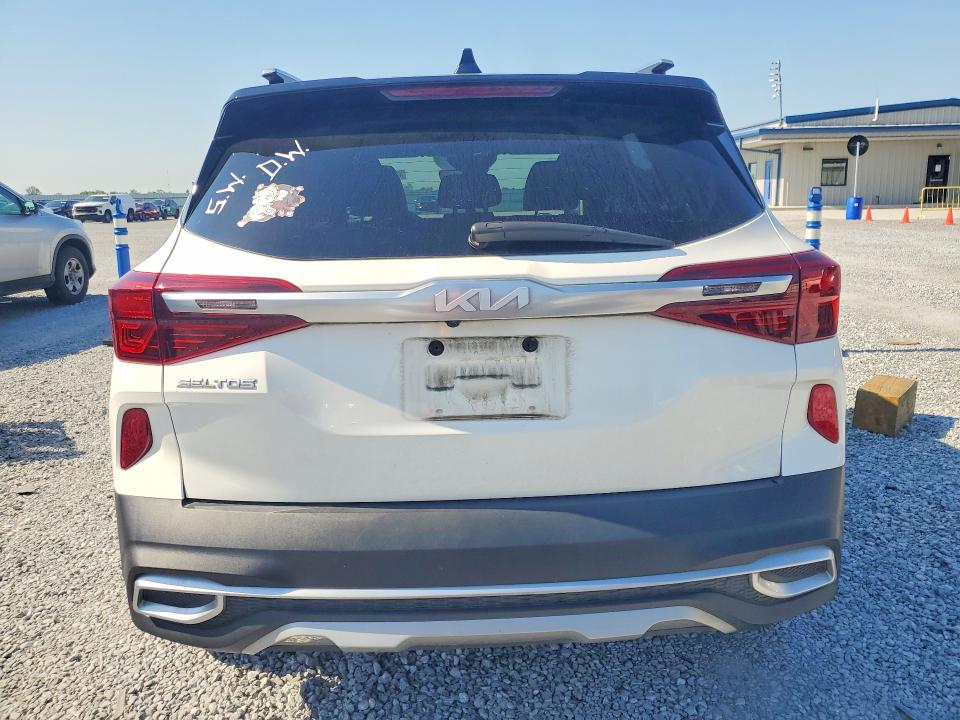 2022 Kia Seltos VIN KNDEU2AA7N7309069 COPART salvage auction — FRONT END, Tx - Salvage Vehicle Title, sold $1,200 on 2026-07-27 (photo 6)