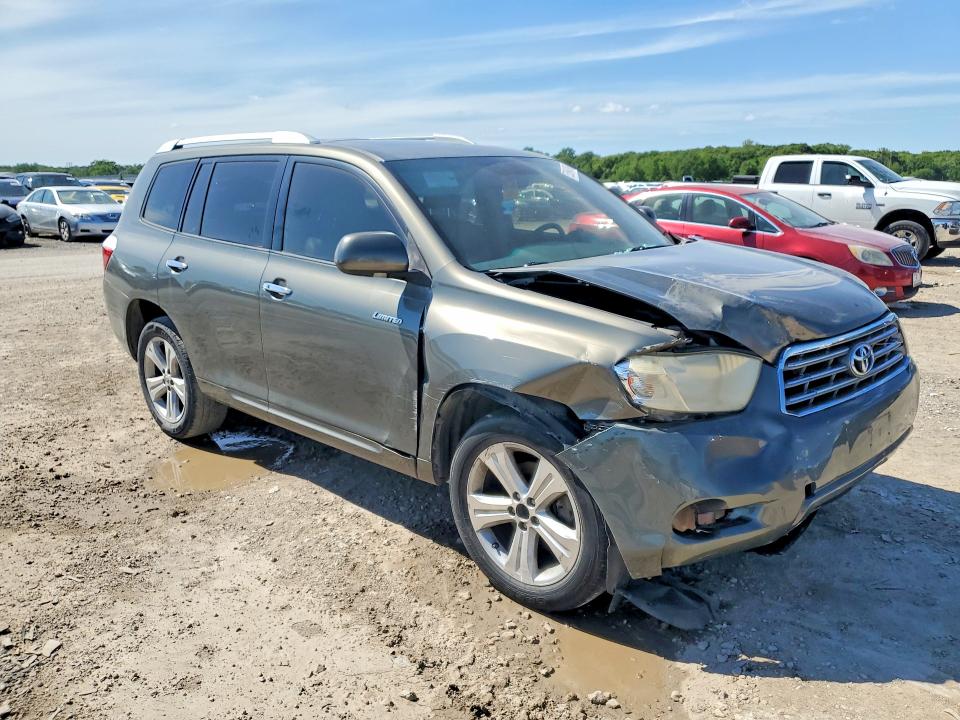 2010 Toyota Highlander VIN JTEDK3EH5A2161005 COPART salvage auction — FRONT END, MO - SALVAGE CERTIFICATE OF TITLE, sold $2,900 on 2026-07-28 (photo 4)