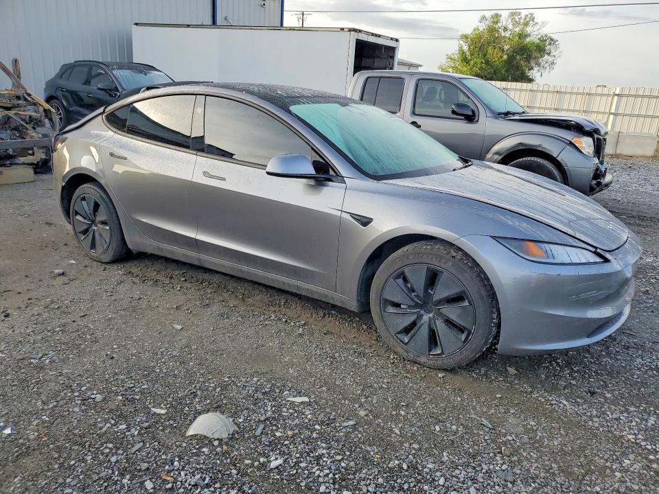 2025 Tesla VIN 5YJ3E1EA6SF005603 COPART salvage auction — REAR END, FL - CERT OF TITLE SLVG REBUILDABLE, sold $10,600 on 2026-07-31 (photo 4)