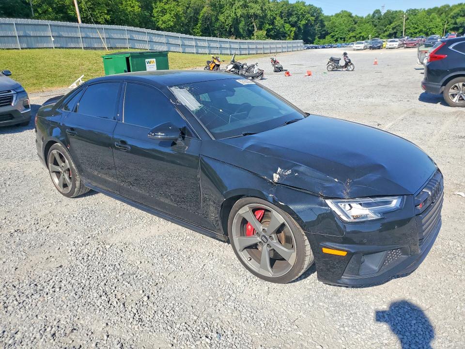 2019 Audi Rs4 VIN WAUC4AF48KA103324 COPART salvage auction — FRONT END, Nc - Salvage Certificate Of Title, sold $13,700 on 2026-07-08 (photo 4)