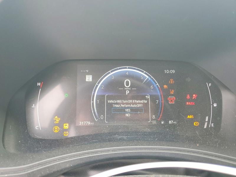 2024 Toyota Highlander VIN 5TDAAAA59RS017536 COPART salvage auction — FRONT END, Tx - Salvage Vehicle Title, sold $14,000 on 2026-07-23 (photo 9)