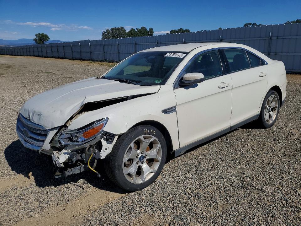 2010 Ford Taurus VIN 1FAHP2EW4AG107977 COPART salvage auction — FRONT END, CA - SALVAGE CERTIFICATE, sold $325 on 2026-07-02 (photo 1)