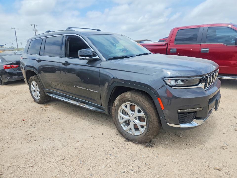 2023 Jeep Grand cherokee l VIN 1C4RJKBG8P8713539 COPART salvage auction — BURN, Tx - Salvage Vehicle Title, sold $6,900 on 2026-07-02 (photo 4)