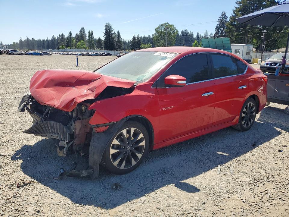 2019 Nissan Sentra VIN 3N1AB7AP1KY322726 — COPART salvage auction photo