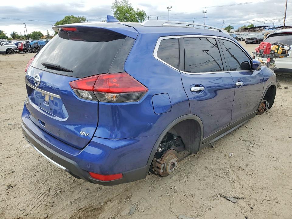 2020 Nissan Rogue VIN JN8AT2MT3LW040106 COPART salvage auction — STRIPPED, Ca - Salvage Certificate, sold $2,250 on 2026-07-20 (photo 3)