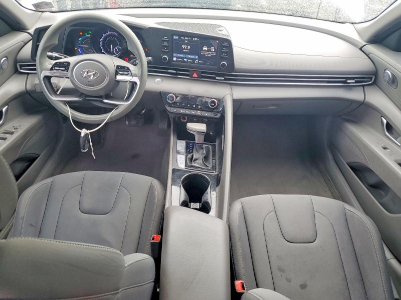 2023 Hyundai Elantra VIN KMHLM4AJ5PU055168 COPART salvage auction — FRONT END, NJ - CERT OF TITLE-SALVAGE, sold $3,850 on 2026-07-24 (photo 8)
