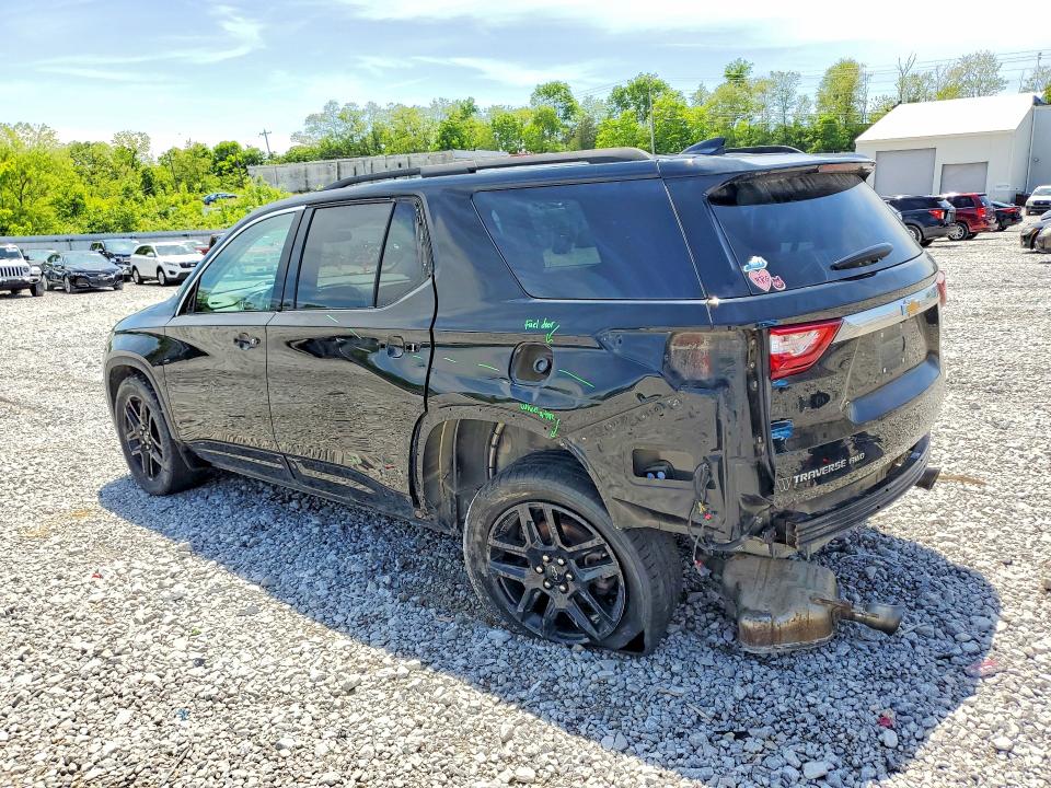 2021 Chevrolet Traverse VIN 1GNEVHKW9MJ256779 COPART salvage auction — REAR END, KY - CERT OF TITLE-SALVAGE (P), sold $3,900 on 2026-07-02 (photo 2)