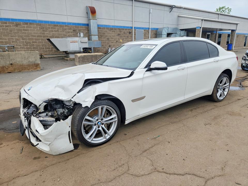 2014 BMW 7er VIN WBAYF8C56ED141806 COPART salvage auction — FRONT END, Ct - Cert Of Title-Salvage, sold $2,350 on 2026-08-04 (photo 1)