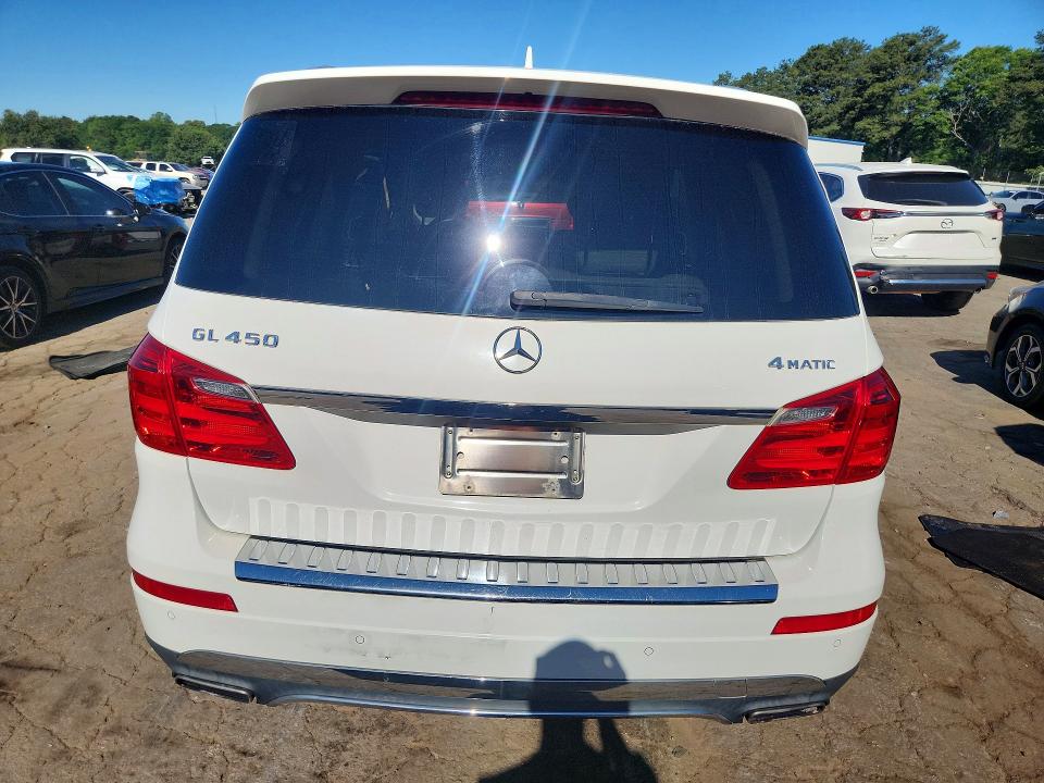 2014 Mercedes-benz Gl-class VIN 4JGDF7CE9EA287965 COPART salvage auction — REAR END, Fl - Certificate Of Title (P), sold $3,150 on 2026-07-02 (photo 6)