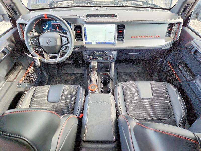 2023 Ford Bronco VIN 1FMEE5JR3PLB78054 COPART salvage auction — Front End, NY - MV-907A SALVAGE CERTIFICATE, sold $44,500 on 2026-06-29 (photo 8)