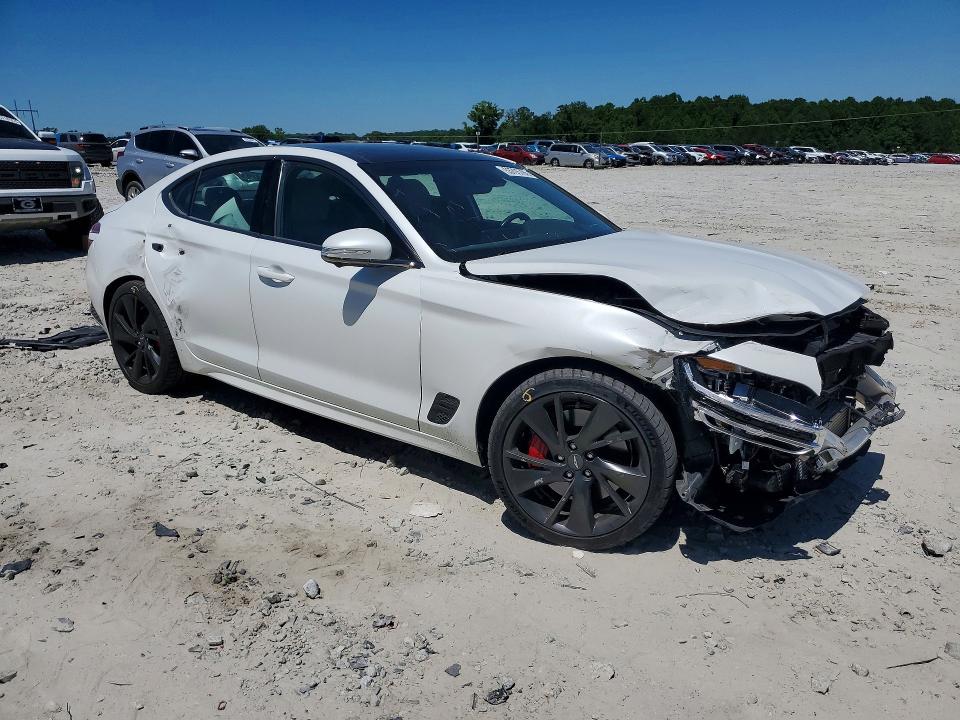 2023 Genesis VIN KMTG54TE9PU123489 COPART salvage auction — FRONT END, Ga - Cert Of Title-Salvage, sold $7,900 on 2026-07-02 (photo 4)