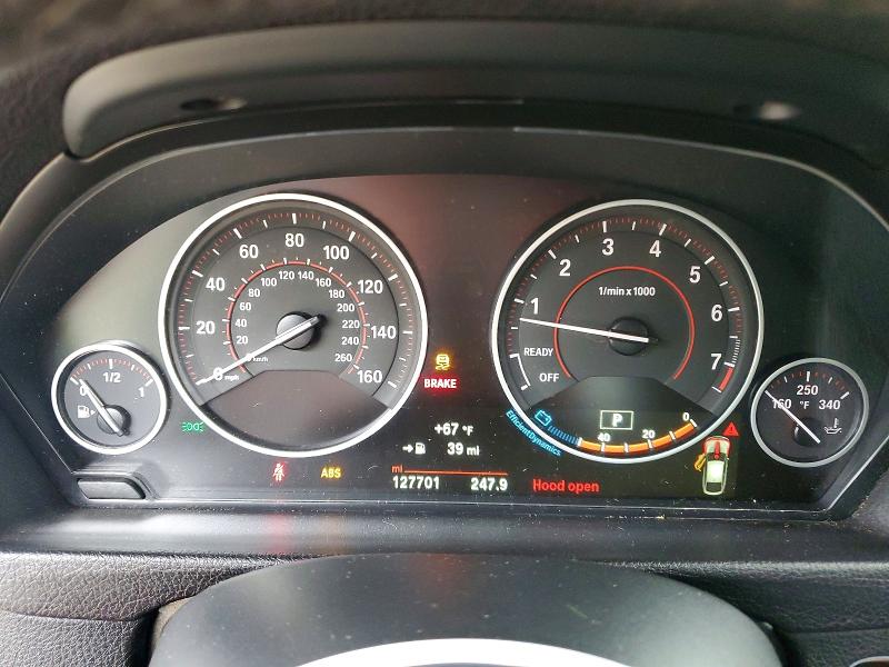 2017 BMW 3er VIN WBA8Y3C57HG450619 COPART salvage auction — MINOR DENT/SCRATCHES, Al - Certificate Of Title (P), sold $10,300 on 2026-07-28 (photo 9)