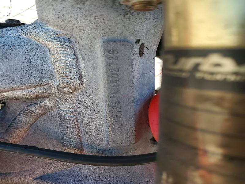 2022 Honda Crf250 VIN JH2ME1231NK402726 COPART salvage auction — BURN, Mi - Certificate Of Title, sold $1,800 on 2026-07-30 (photo 8)