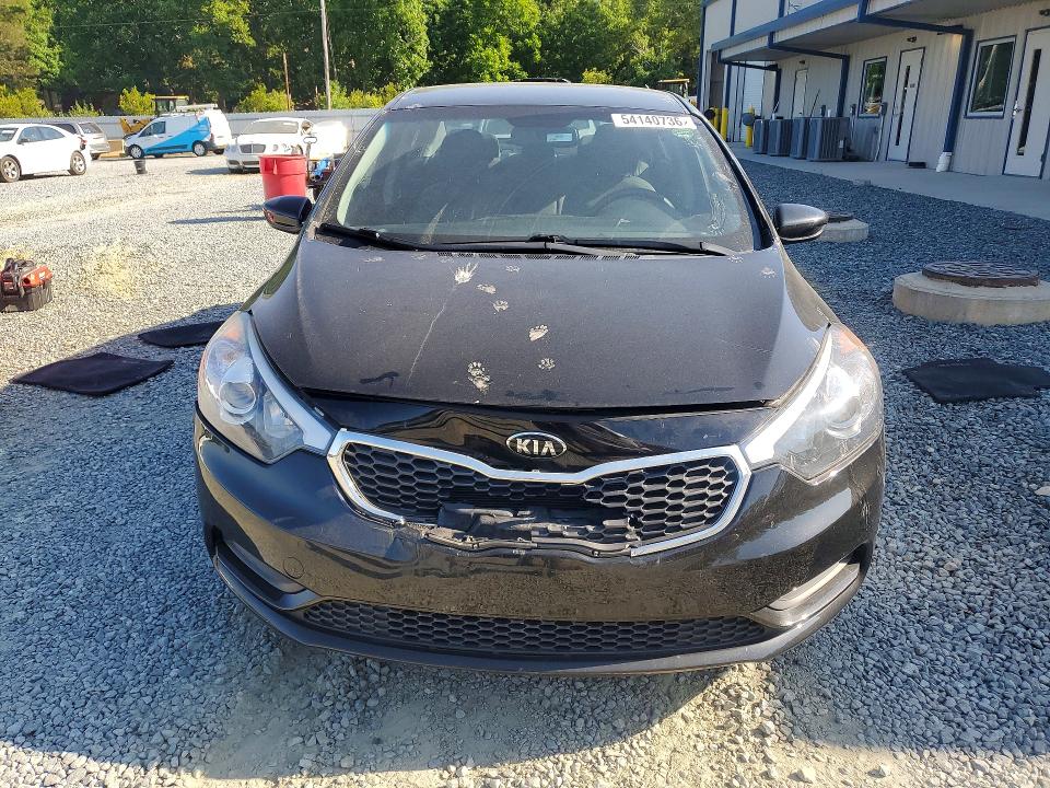 2016 Kia Forte VIN KNAFK4A65G5536483 COPART salvage auction — REAR END, Nc - Salvage Certificate Of Title, sold $1,250 on 2026-07-16 (photo 5)