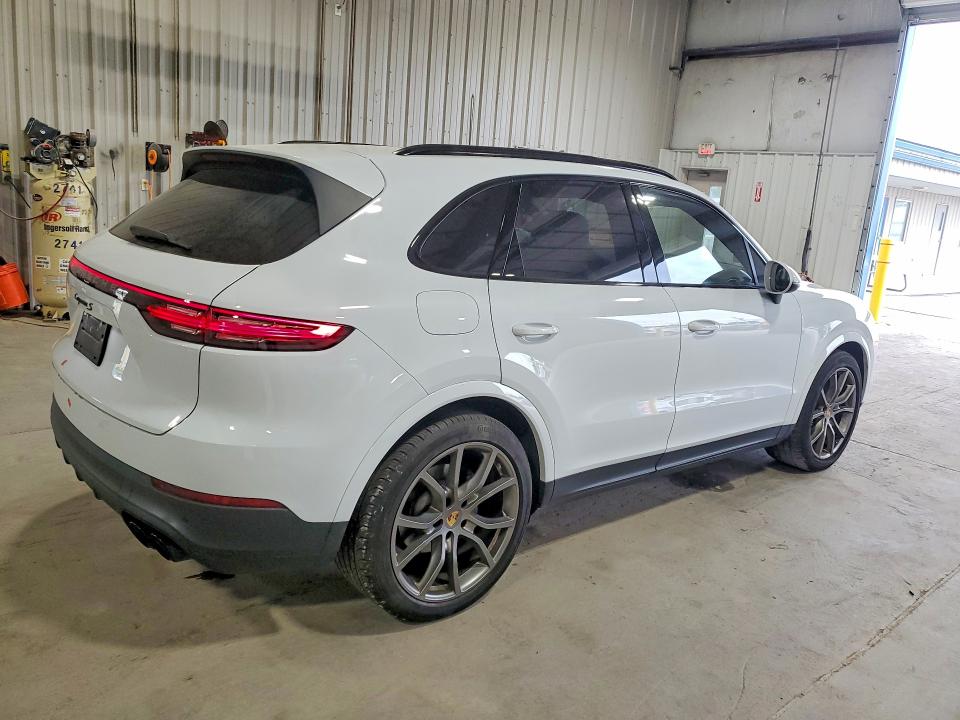 2023 Porsche Cayenne VIN WP1AB2AY1PDA14554 COPART salvage auction — FRONT END, Ny - Mv-907A Salvage Certificate, sold $31,750 on 2026-07-03 (photo 3)