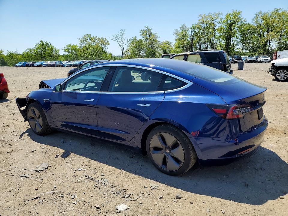 2018 Tesla Model 3 VIN 5YJ3E1EA6JF031861 COPART salvage auction — FRONT END, Md - Cert Of Salvage > 75% Damage, sold $125 on 2026-07-23 (photo 2)