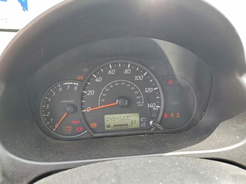 2020 Mitsubishi Mirage VIN ML32F3FJXLHF02454 COPART salvage auction — FRONT END, Tx - Salvage Vehicle Title, sold $2,150 on 2026-07-16 (photo 9)