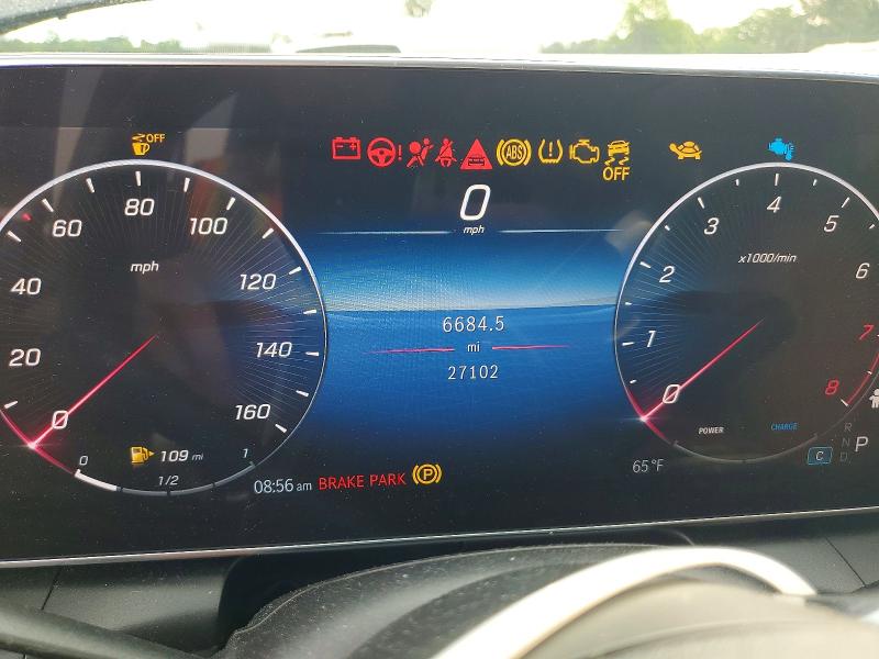 2024 Mercedes-benz VIN W1NKM4GB1RF147362 COPART salvage auction — FRONT END, Ga - Cert Of Title-Salvage, sold $23,700 on 2026-07-27 (photo 9)