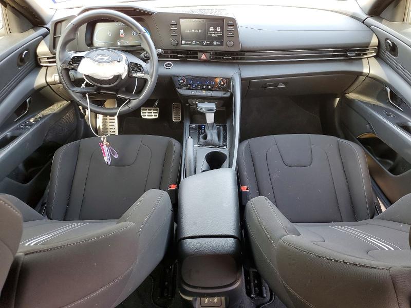 2025 Hyundai Elantra VIN KMHLM4DG7SU059053 COPART salvage auction — FRONT END, Tx - Salvage Vehicle Title, sold $5,900 on 2026-07-20 (photo 8)