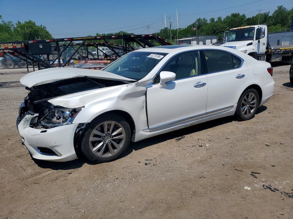 2013 Lexus Ls VIN JTHCL5EF6D5016385 COPART salvage auction — FRONT END, Md - Cert Of Salvage > 75% Damage, sold $1,700 on 2026-07-02 (photo 1)