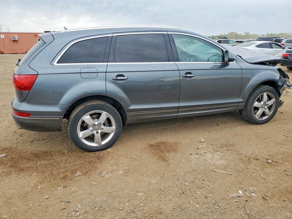 2015 Audi Q7 VIN WA1LMBFE1FD018163 COPART salvage auction — FRONT END, Il - Salvage Certificate, sold $1,050 on 2026-07-07 (photo 3)