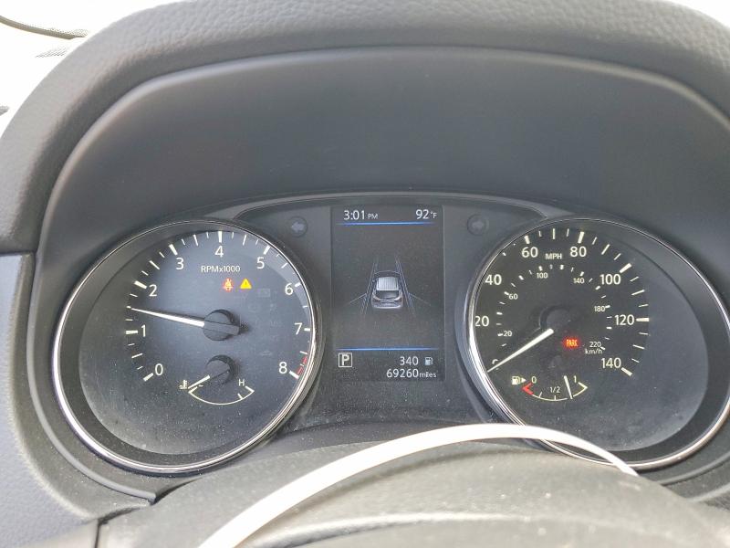 2019 Nissan Rogue VIN JN1BJ1CR9KW353460 COPART salvage auction — SIDE, Ma - Cert Of Title-Salvage, sold $4,150 on 2026-07-08 (photo 9)