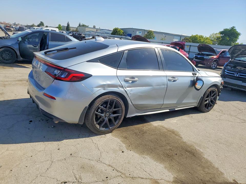 2025 Honda Civic VIN 19XFL2H82SE004276 COPART salvage auction — SIDE, Ca - Salvage Certificate, sold $3,600 on 2026-07-06 (photo 3)