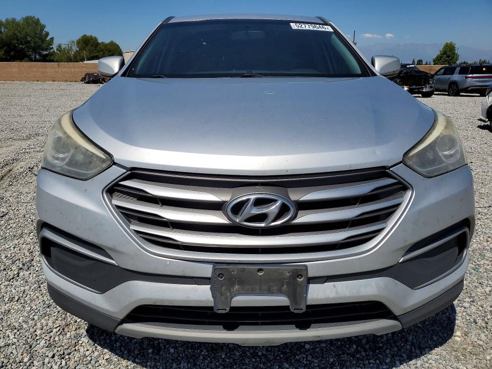 2018 Hyundai VIN 5XYZT3LB7JG568142 COPART salvage auction — REAR END, Ca - Salvage Certificate, sold $2,950 on 2026-07-15 (photo 5)
