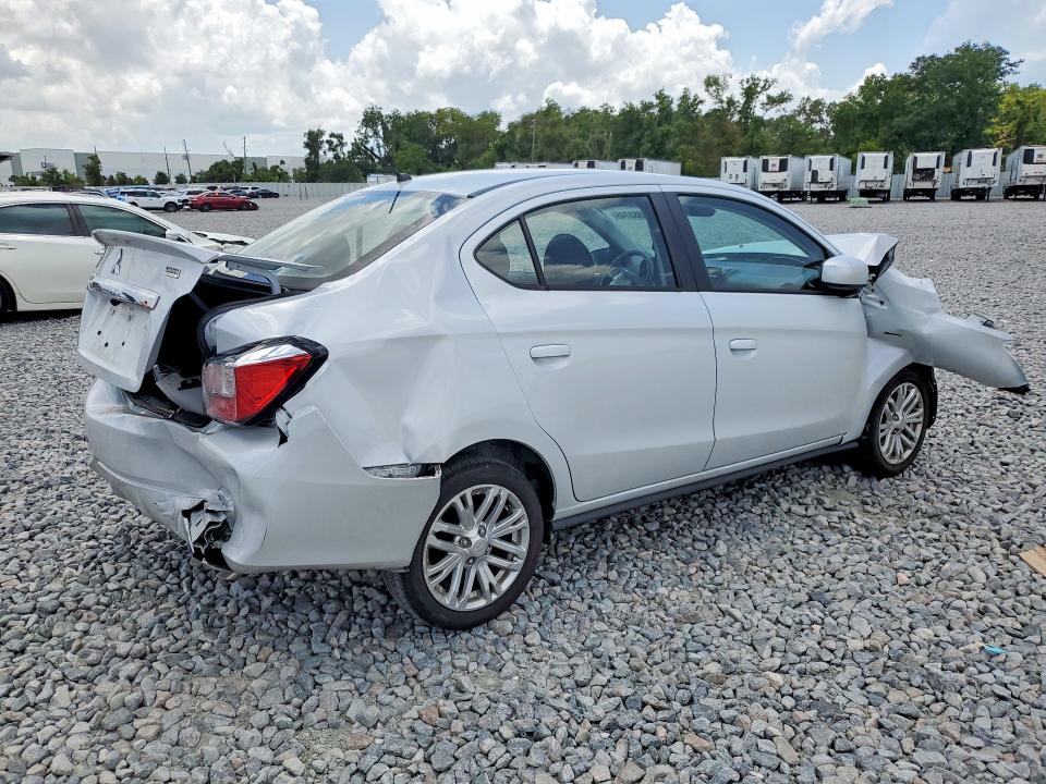 2024 Mitsubishi Mirage VIN ML32FUFJ0RHF15390 COPART salvage auction — FRONT END, Fl - Cert Of Title Slvg Rebuildable, sold $950 on 2026-07-13 (photo 3)