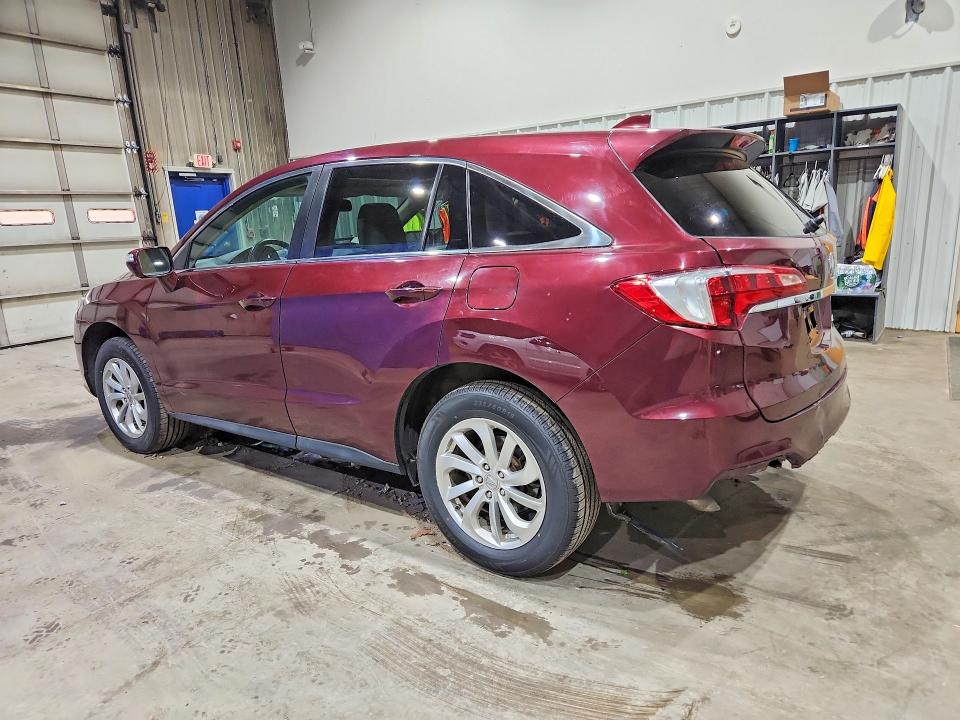 2017 Acura Rdx VIN 5J8TB4H30HL014778 COPART salvage auction — REAR END, Nh - Cert Of Title-Salvage, sold $100 on 2026-07-09 (photo 2)