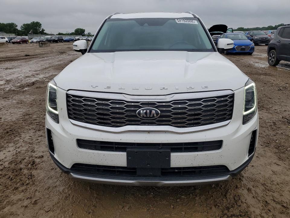 2020 Kia Telluride VIN 5XYP3DHC8LG076950 COPART salvage auction — HAIL, Ks - Cert Of Title-Salvage, sold $100 on 2026-07-21 (photo 5)