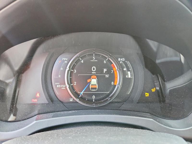 2022 Lexus Is VIN JTHSZ1B28N5052052 COPART salvage auction — FRONT END, Ms - Cert Of Title-Salvaged, sold $4,600 on 2026-07-24 (photo 9)