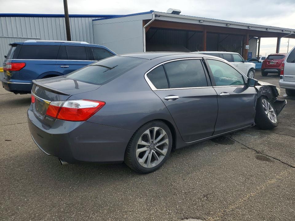 2013 Honda Accord VIN 1HGCR2F55DA068314 COPART salvage auction — FRONT END, Co - Public - Salvage Title, sold $1,100 on 2026-07-23 (photo 3)