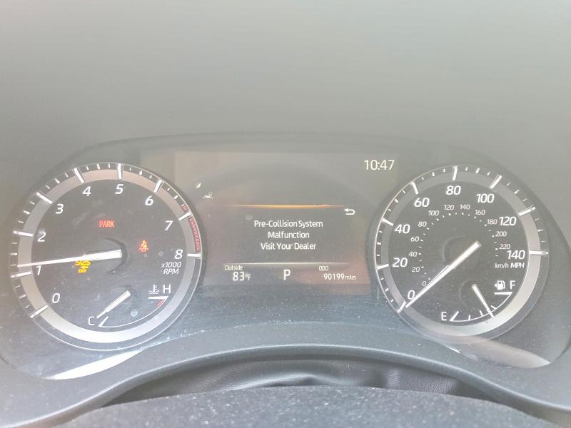 2021 Toyota VIN 5TDGZRBH2MS130974 COPART salvage auction — FRONT END, Ga - Cert Of Title-Salvage, sold $18,300 on 2026-07-10 (photo 9)