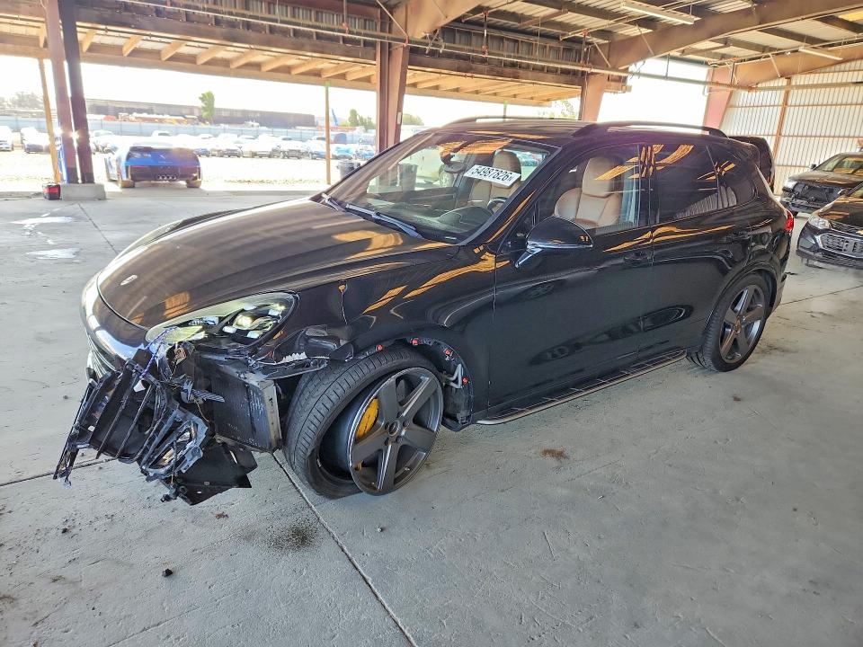 2017 Porsche Cayenne VIN WP1AC2A26HLA97026 — COPART salvage auction photo