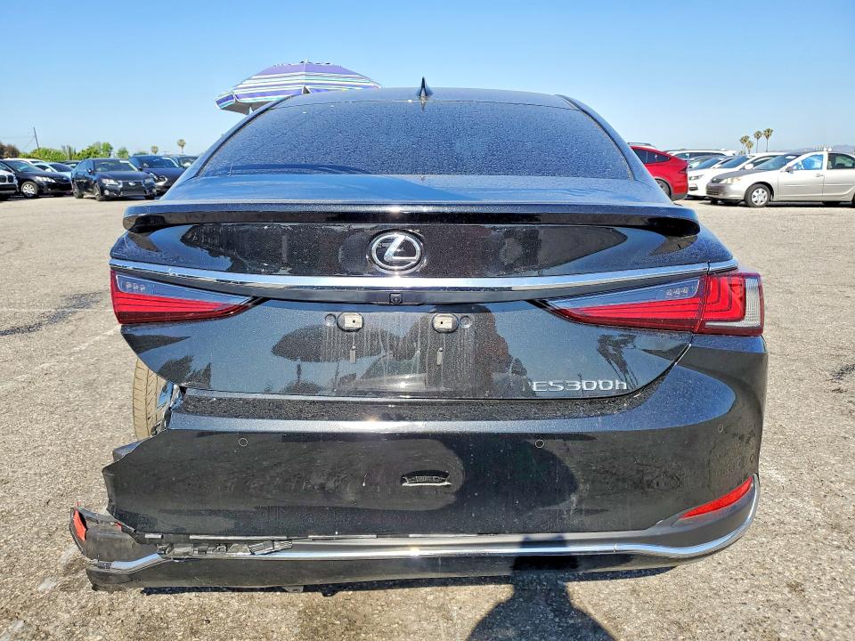 2025 Lexus VIN 58ADA1C19SU075076 COPART salvage auction — REAR END, Ca - Salvage Certificate, sold $15,300 on 2026-07-28 (photo 6)