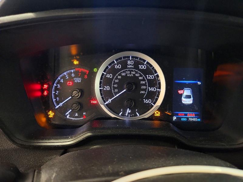 2022 Toyota VIN 5YFEPMAE1NP307449 COPART salvage auction — FRONT END, Salvage Title, sold $300 on 2026-07-29 (photo 9)
