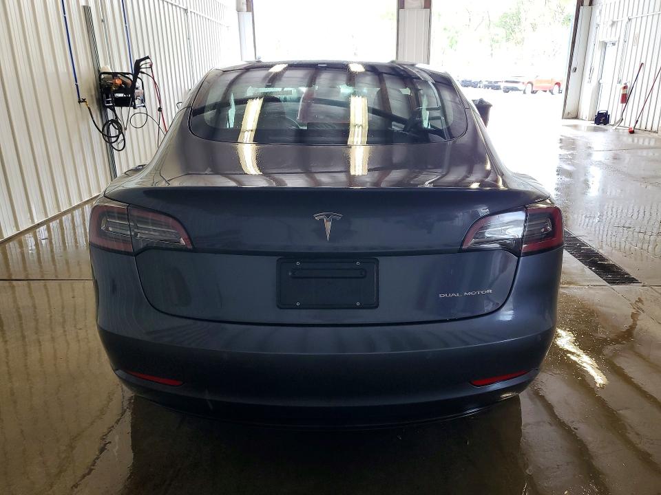 2021 Tesla Model 3 VIN 5YJ3E1EB5MF979696 COPART salvage auction — FRAME DAMAGE, Pa - Certificate Of Salvage, sold $500 on 2026-07-29 (photo 6)