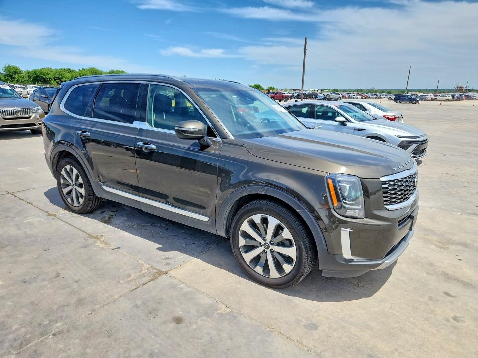 2020 Kia Telluride VIN 5XYP6DHC1LG042551 COPART salvage auction — REAR END, Tx - Salvage Vehicle Title, sold $5,000 on 2026-07-23 (photo 4)