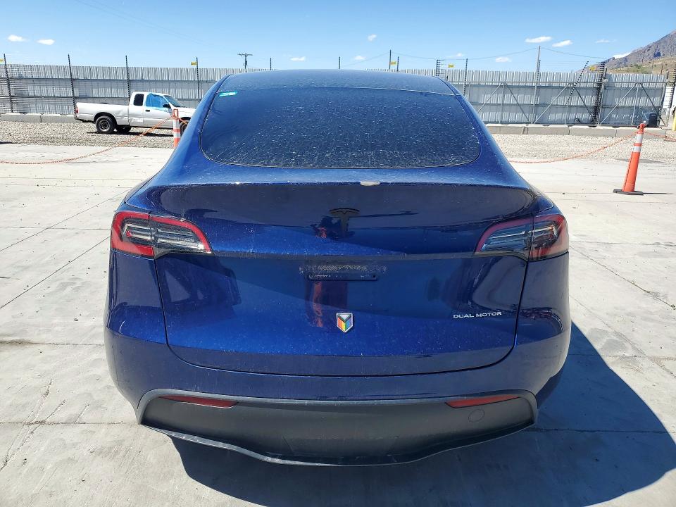 2023 Tesla Model y VIN 7SAYGAEE5PF853243 COPART salvage auction — FRONT END, Ut - Salvage Certificate, sold $8,800 on 2026-07-13 (photo 6)
