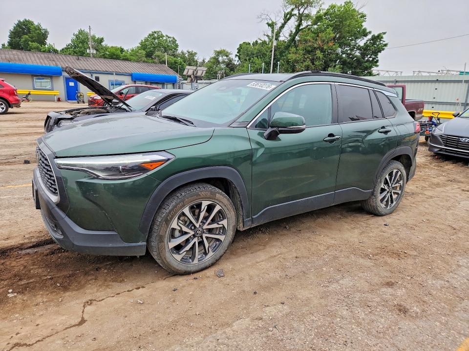 2023 Toyota VIN 7MUEAABG0PV047996 COPART salvage auction — HAIL, Ks - Cert Of Title-Salvage, sold $12,100 on 2026-07-15 (photo 1)