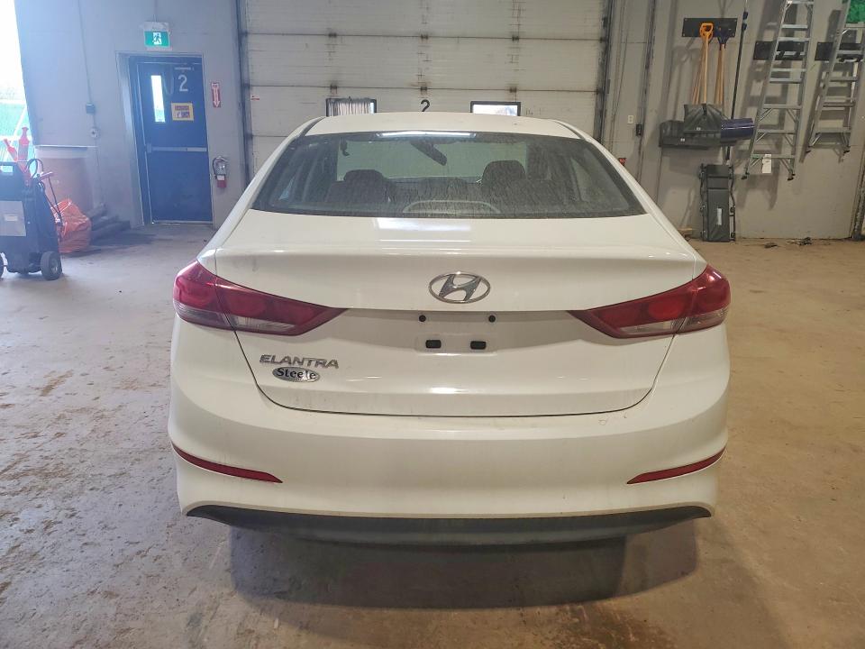 2017 Hyundai Elantra VIN 5NPD74LF3HH122113 COPART salvage auction — FRONT END, Pe - Salvage Title, sold $1,950 on 2026-07-09 (photo 6)