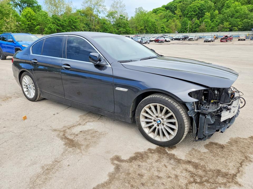 2013 BMW 5er VIN WBAFU7C52DDU68516 COPART salvage auction — FRONT END, Oh - Cert Of Title-Salvage, sold $525 on 2026-07-23 (photo 4)