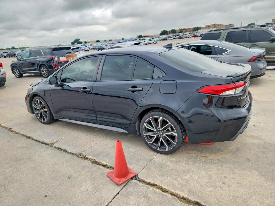 2020 Toyota Corolla VIN JTDS4RCE7LJ035108 COPART salvage auction — HAIL, Tx - Certificate Of Title, sold $11,000 on 2026-07-02 (photo 2)