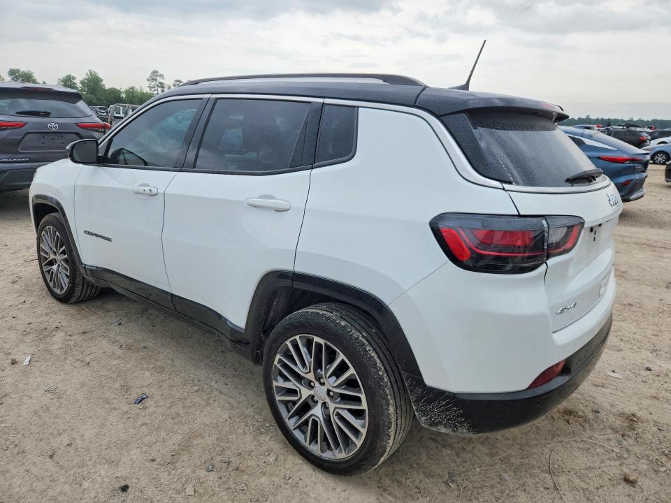 2022 Jeep Compass VIN 3C4NJDCB6NT143276 COPART salvage auction — FRONT END, Tx - Salvage Vehicle Title, sold $7,900 on 2026-07-24 (photo 2)