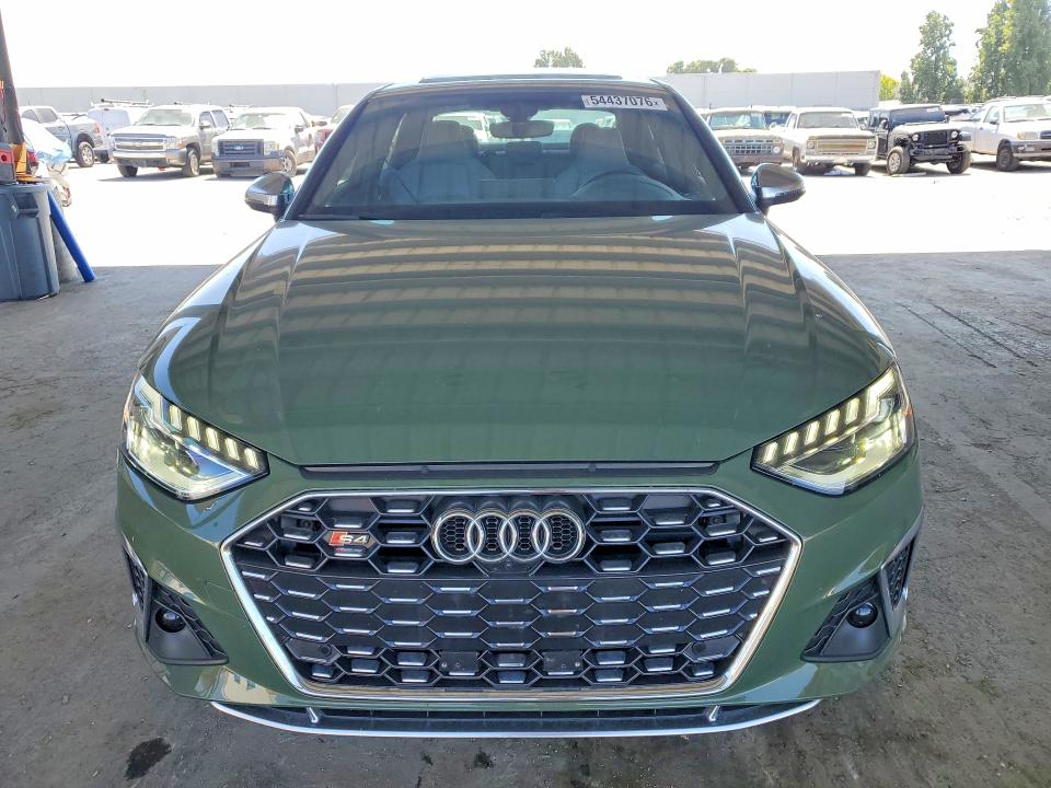 2024 Audi Rs4 VIN WAUB4AF40RA040211 COPART salvage auction — FRONT END, Ca - Salvage Certificate, sold $6,800 on 2026-07-21 (photo 5)